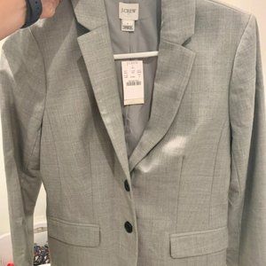 J. Crew Grey Suiting Jacket NWT